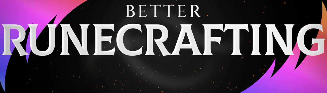 Better Runecrafting mod cover