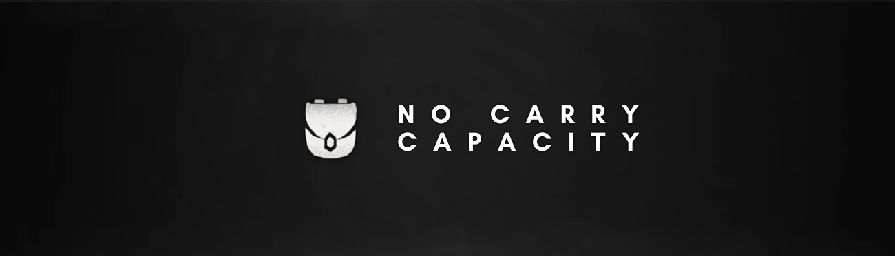 No Carry Capacity mod cover
