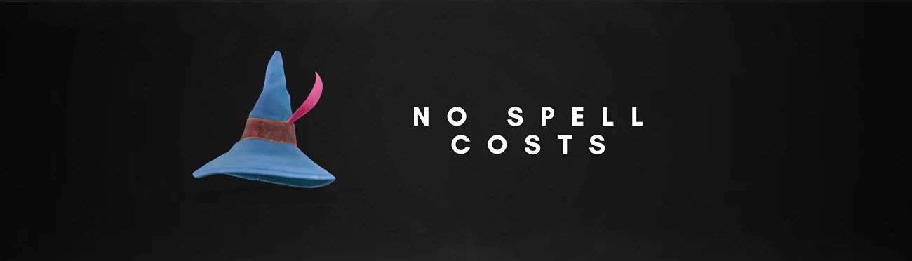 No Spell Cost mod cover