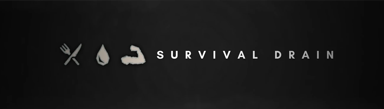 No Survival Drain mod cover
