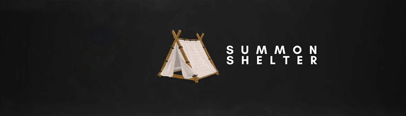 Summon Shelter Anywhere mod cover