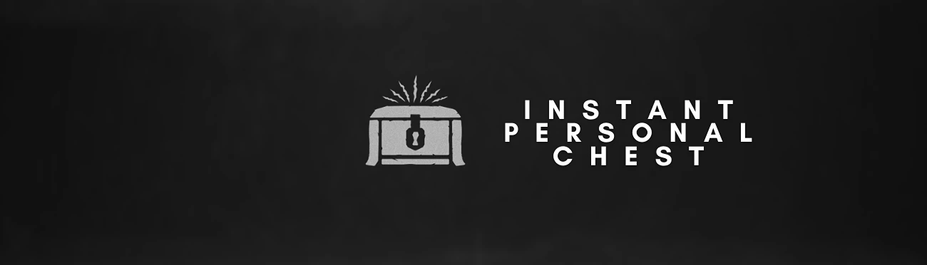 Instant Personal Chest mod cover