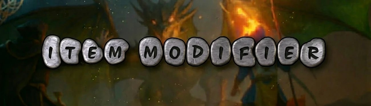 Item Modifier mod cover