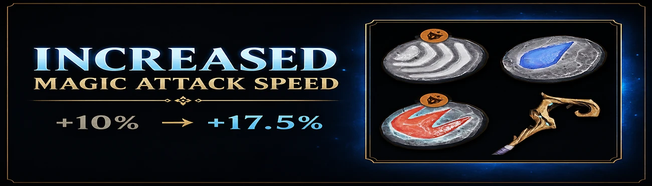 Increased Magic Set Efffect Attack Speed (17.5) mod cover