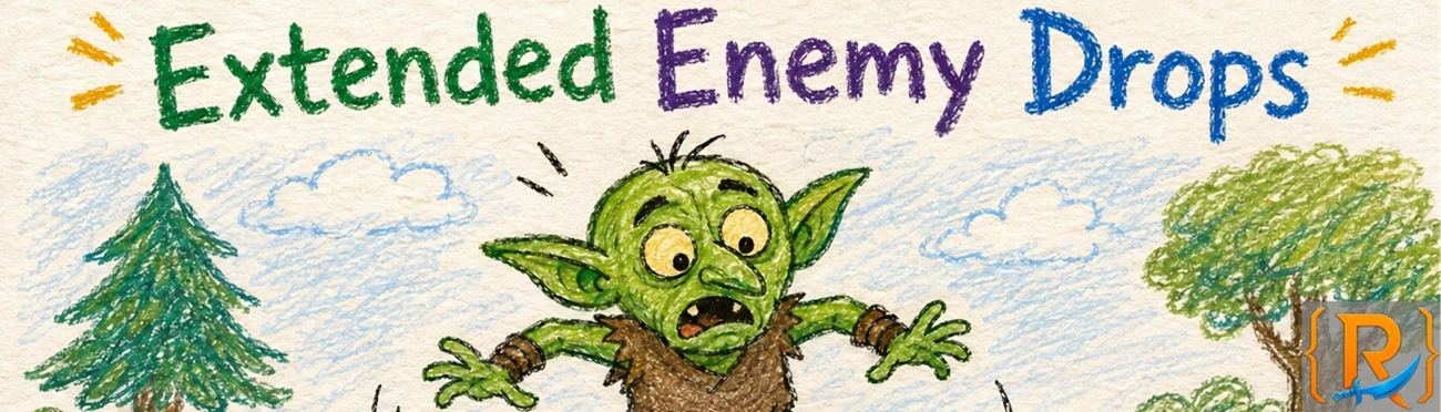 Extended Enemy Drops mod cover