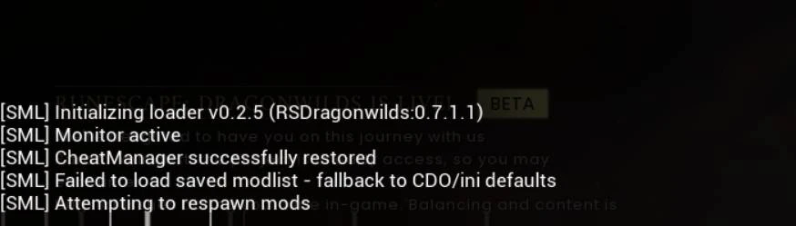 SML for RSDragonwilds mod cover
